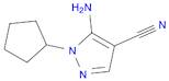 1H-Pyrazole-4-carbonitrile, 5-amino-1-cyclopentyl-