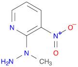 Pyridine, 2-(1-methylhydrazinyl)-3-nitro-