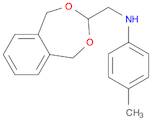 2,4-Benzodioxepin-3-methanamine, 1,5-dihydro-N-(4-methylphenyl)-