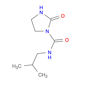 1-Imidazolidinecarboxamide, N-(2-methylpropyl)-2-oxo-