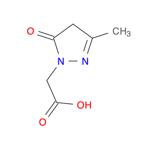 1H-Pyrazole-1-acetic acid, 4,5-dihydro-3-methyl-5-oxo-