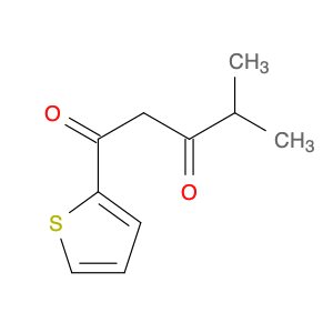 4-methyl-1-(thiophen-2-yl)pentane-1,3-dione