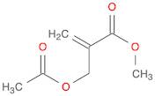 2-Propenoic acid, 2-[(acetyloxy)methyl]-, methyl ester