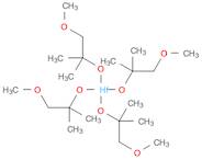 Hafnium, tetrakis[1-(methoxy-κO)-2-methyl-2-propanolato-κO]-