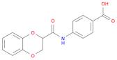 Benzoic acid, 4-[[(2,3-dihydro-1,4-benzodioxin-2-yl)carbonyl]amino]-