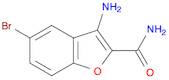 2-Benzofurancarboxamide, 3-amino-5-bromo-