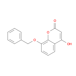 2H-1-Benzopyran-2-one, 4-hydroxy-8-(phenylmethoxy)-