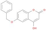 2H-1-Benzopyran-2-one, 4-hydroxy-6-(phenylmethoxy)-