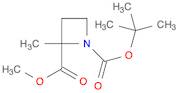 1,2-Azetidinedicarboxylic acid, 2-methyl-, 1-(1,1-dimethylethyl) 2-methyl ester