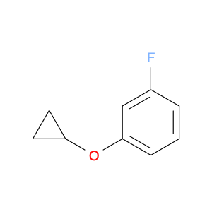 Benzene, 1-(cyclopropyloxy)-3-fluoro-