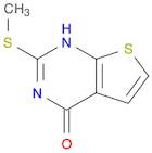 Thieno[2,3-d]pyrimidin-4(1H)-one, 2-(methylthio)-