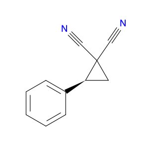 1,1-Cyclopropanedicarbonitrile, 2-phenyl-, (2S)-
