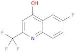 4-Quinolinol, 6-fluoro-2-(trifluoromethyl)-