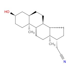 5β-Pregnane-21-nitrile, 3α-hydroxy- (8CI)