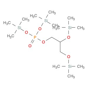 Phosphoric acid, bis(trimethylsilyl) 2,3-bis[(trimethylsilyl)oxy]propyl ester