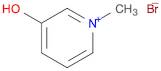 Pyridinium, 3-hydroxy-1-methyl-, bromide (1:1)