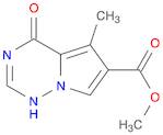 Pyrrolo[2,1-f][1,2,4]triazine-6-carboxylic acid, 1,4-dihydro-5-methyl-4-oxo-, methyl ester