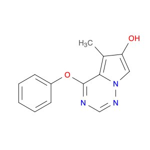 Pyrrolo[2,1-f][1,2,4]triazin-6-ol, 5-methyl-4-phenoxy-