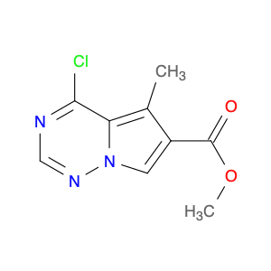 Pyrrolo[2,1-f][1,2,4]triazine-6-carboxylic acid, 4-chloro-5-methyl-, methyl ester