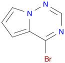 Pyrrolo[2,1-f][1,2,4]triazine, 4-bromo-