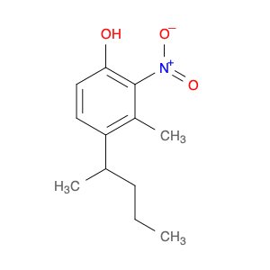 Phenol, 3-methyl-2-nitro-4-sec-pentyl- (9CI)