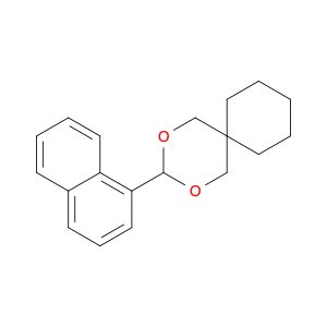2,4-Dioxaspiro[5.5]undecane, 3-(1-naphthalenyl)-