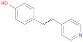 Phenol, 4-[2-(4-pyridinyl)ethenyl]-