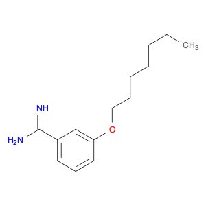 Benzenecarboximidamide, 3-(heptyloxy)-