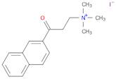 2-Naphthalenepropanaminium, N,N,N-trimethyl-γ-oxo-, iodide (1:1)