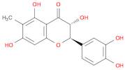 4H-1-Benzopyran-4-one, 2-(3,4-dihydroxyphenyl)-2,3-dihydro-3,5,7-trihydroxy-6-methyl-, (2R,3R)-