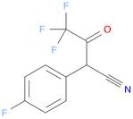 Benzeneacetonitrile, 4-fluoro-α-(2,2,2-trifluoroacetyl)-