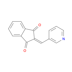 1H-Indene-1,3(2H)-dione, 2-(3-pyridinylmethylene)-