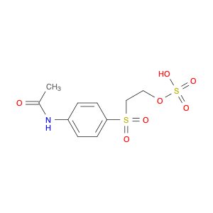 Acetamide, N-[4-[[2-(sulfooxy)ethyl]sulfonyl]phenyl]-