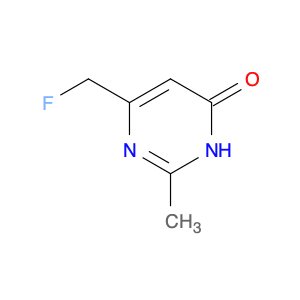 4(3H)-Pyrimidinone, 6-(fluoromethyl)-2-methyl-