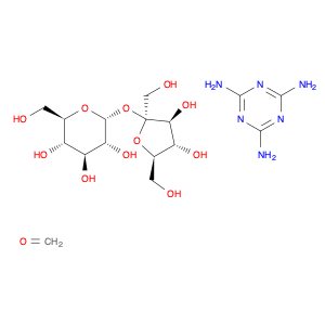 α-D-Glucopyranoside, β-D-fructofuranosyl, polymer with formaldehyde and 1,3,5-triazine-2,4,6-triam…