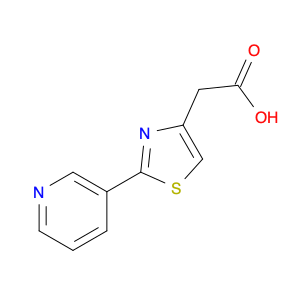 4-Thiazoleacetic acid, 2-(3-pyridinyl)-