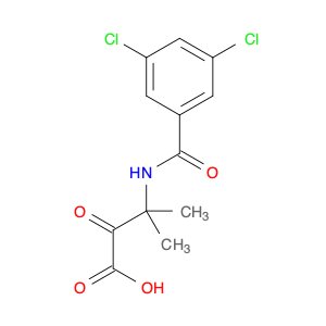Butanoic acid, 3-[(3,5-dichlorobenzoyl)amino]-3-methyl-2-oxo-