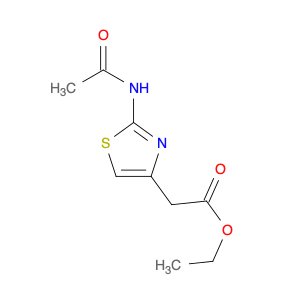 4-Thiazoleacetic acid, 2-(acetylamino)-, ethyl ester