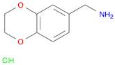 1,4-Benzodioxin-6-methanamine, 2,3-dihydro-, hydrochloride (1:1)