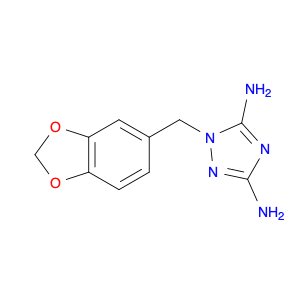 1H-1,2,4-Triazole-3,5-diamine, 1-(1,3-benzodioxol-5-ylmethyl)-