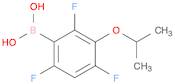 (2,4,6-Trifluoro-3-isopropoxyphenyl)boronic acid