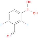 (2,4-Difluoro-3-formylphenyl)boronic acid