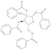 1,2,3,5-Tetra-O-benzoyl-2-C-methyl-β-D-ribofuranose