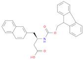 (R)-3-((((9H-Fluoren-9-yl)methoxy)carbonyl)amino)-4-(naphthalen-2-yl)butanoic acid