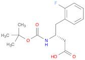 (R)-3-((tert-Butoxycarbonyl)amino)-4-(2-fluorophenyl)butanoic acid