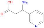 3-Amino-3-(pyridin-3-yl)propanoic acid