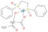 1,2-Bis(phenylsulfinyl)ethane-palladium diacetate