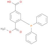 1,4-Benzenedicarboxylicacid,2-(diphenylphosphino)-,1-methylester