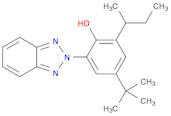 2-(2-Hydroxy-3-sec-butyl-5-tert-butylphenyl)benzotriazole