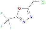 2-(Chloromethyl)-5-(trifluoromethyl)-1,3,4-oxadiazole